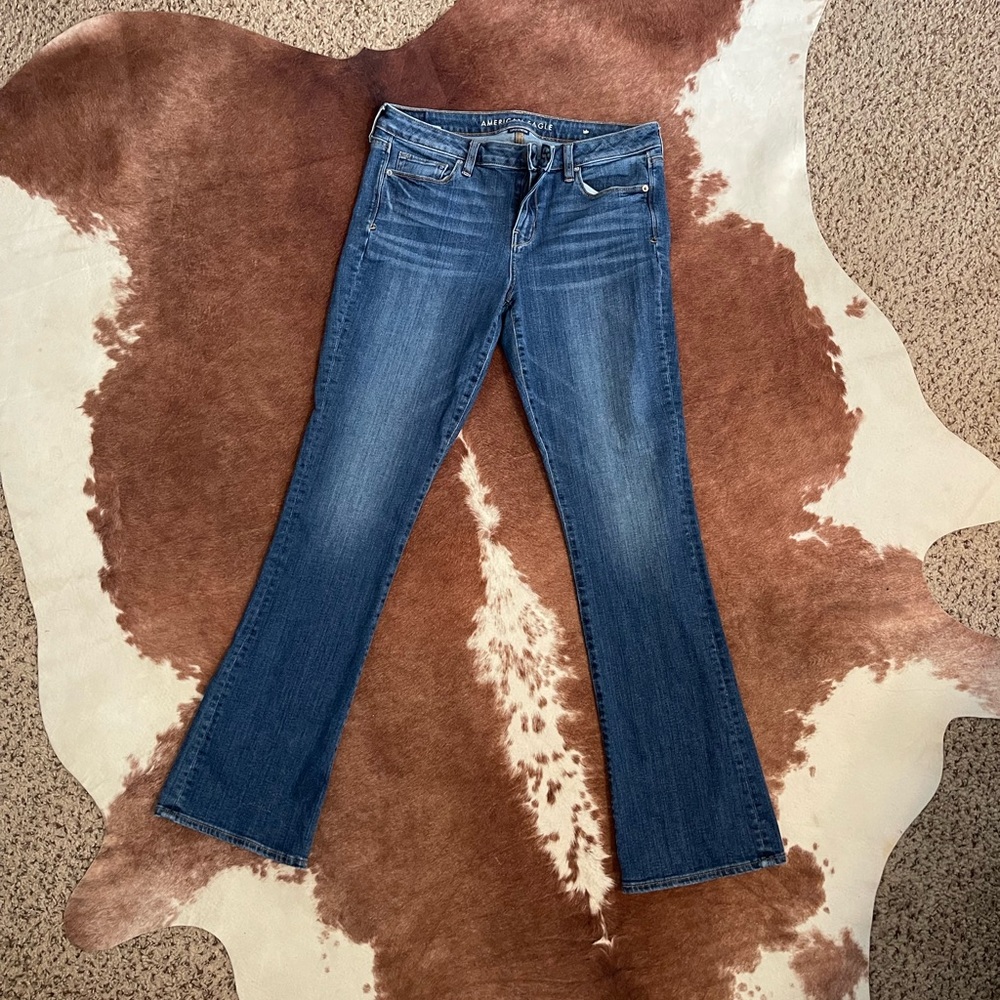 American Eagle skinny kick boot jeans extra long